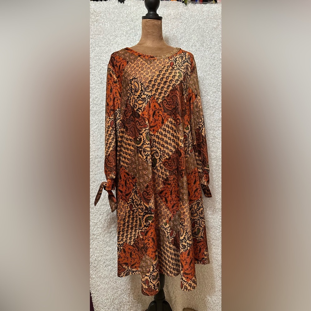Paisley Patchwork Dress